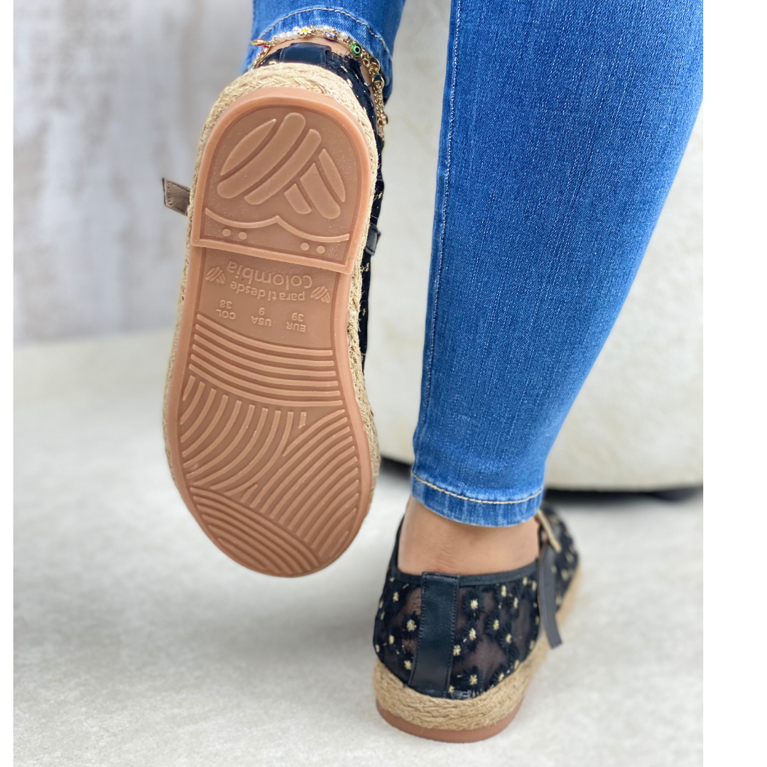 Ballerina  malla NEGRO